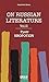 On Russian Literature Vol 2