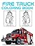 Fire Truck Coloring Book: F...