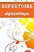 REPERTOIRE alphabétique: ré...