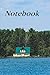100 Page - Notebook: Waterfront Cabin (Notebooks)