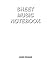 Sheet Music Notebook by Jack Orman