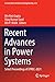 Recent Advances in Power Sy...