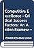 Competitive excellence: Cri...