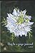 Day to a page undated diary (nigella flower)