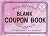 Blank Coupon Book by Jeff Rose