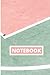 NOTEBOOK: pastel pink and g...