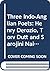 Three Indo-Anglian Poets: H...