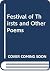 Festival of thirsts and other poems by Harindranath Chattopadhyaya