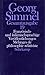 Gesamtausgabe, 24 Bde., Bd.19, Französisch- und italienischsp... by Georg Simmel