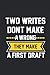 Two Writes Don't Make a Wrong. They Make a First Draft by Gigi Wolf