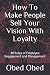 How To Make People Sell You...