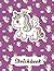 Sketchbook: Cute Unicorn Ka...