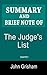 Summary and brief note of The Judge's List book summary by Jo... by snippet