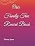 Our Family Tree Record Book