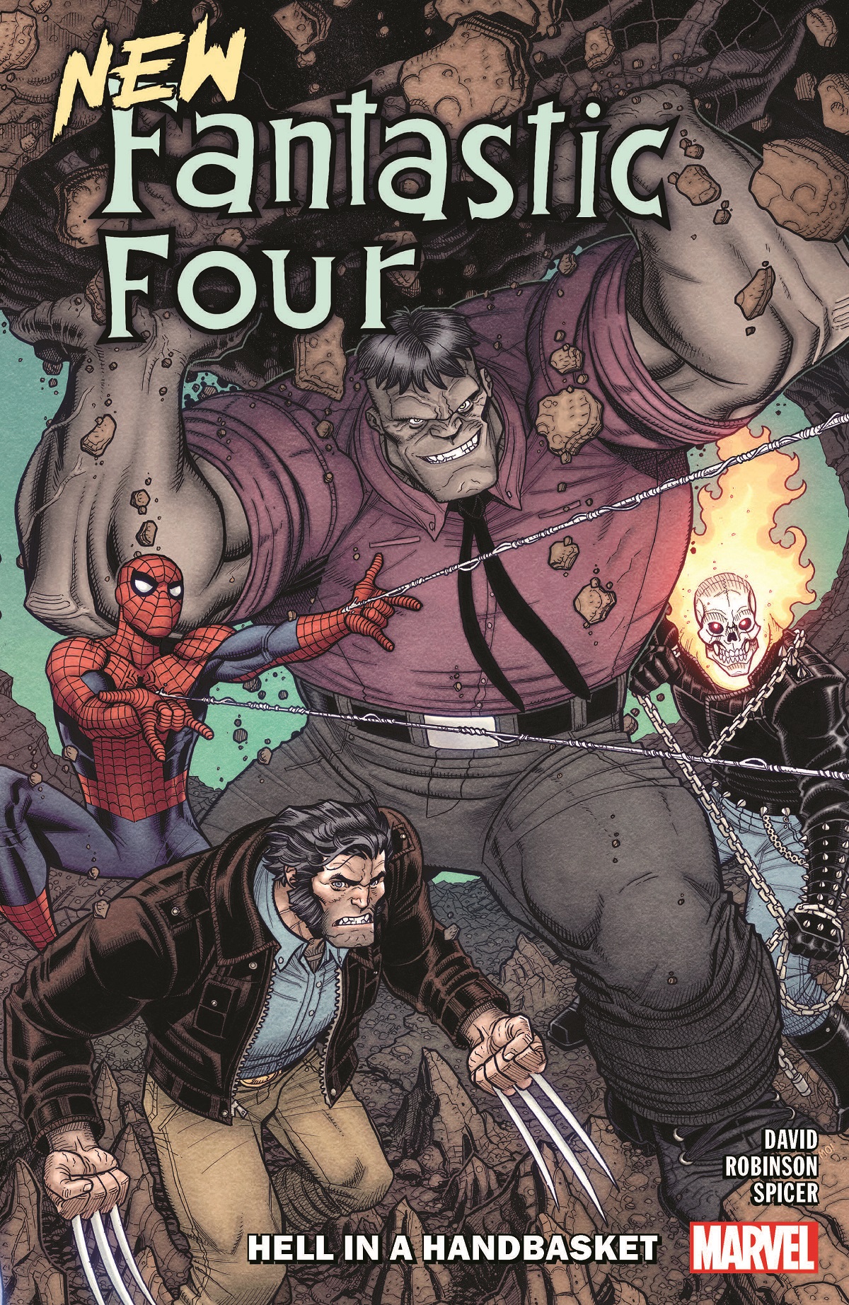 New Fantastic Four: Hell in a Handbasket (Paperback)
