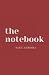 the notebook (dotted, red)
