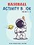 Baseball Activity Book for ...