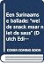 Een Surinaamse ballade: "we...