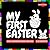 My First Easter High Contrast Book For Kids- 0-12 Months: High Contrast Baby Book For Newborns. First Coloring Book For Easter. Cute White Pictures