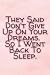 They Said Don't Give Up On ...