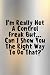 I'm Really Not A Control Fr...