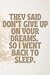 They Said Don't Give Up On ...
