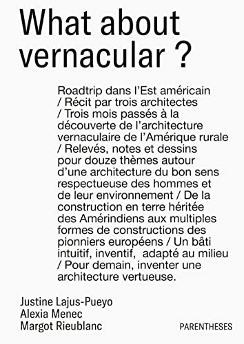 What about vernacular ? (Paperback)