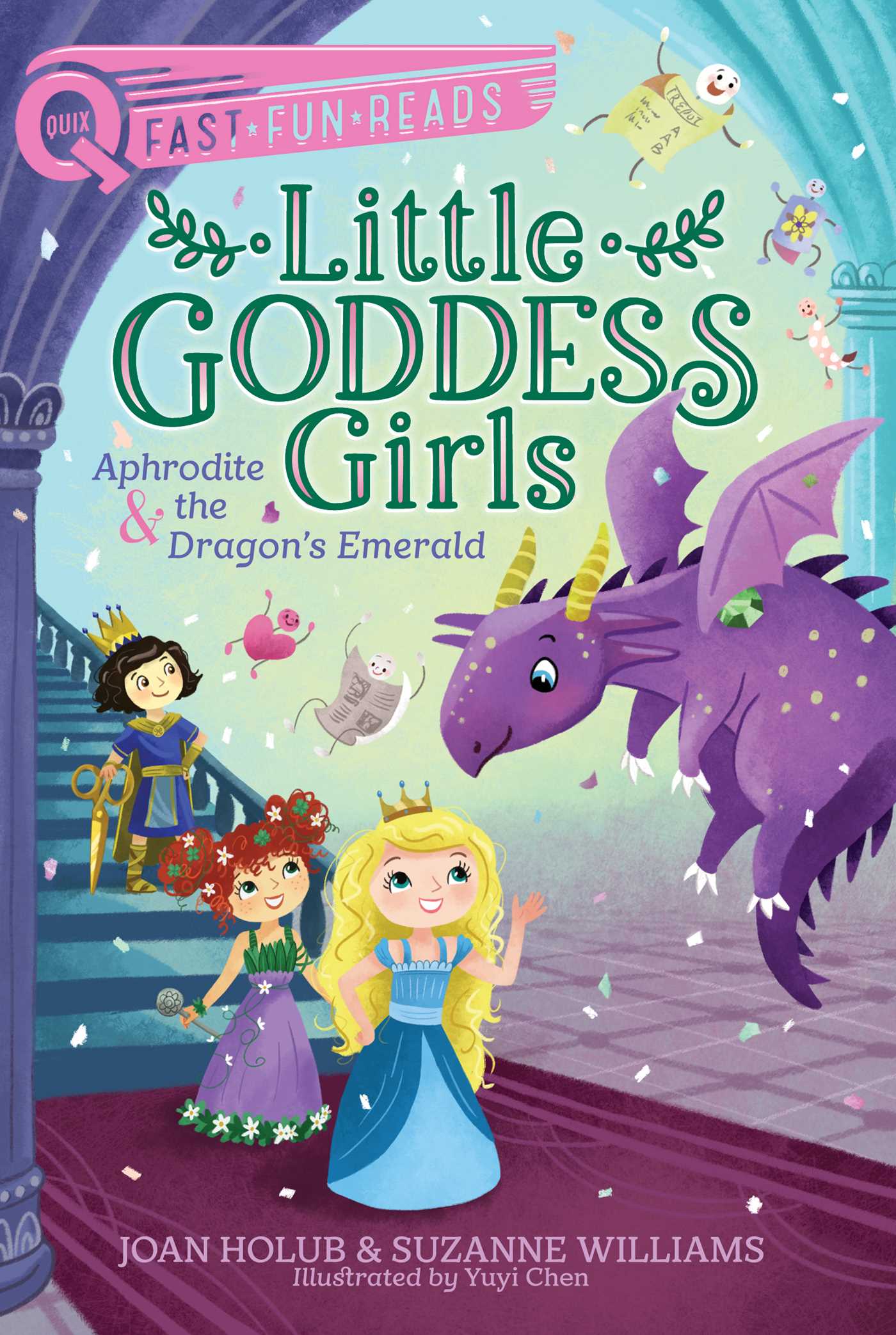 Aphrodite & the Dragon's Emerald (Little Goddess Girls, #11)