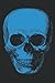Blue Skull Notebook by Amy Mullins