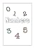 Marble Numbers Coloring book by D A
