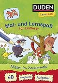 Leseprofi Rätselblock Lesen lernen 1. Klasse: Mal- und Lernspaß für Erstleser - Mitten im Zauberwald
