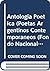 Antologia Poetica (Poetas A...