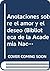 Anotaciones sobre el amor y...