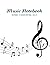 Music Notebook: Music Writi...