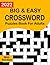 2022 Big & Easy Crossword Puzzles Book For Adults by Gregory Fletcher