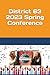 2023 District 63 Spring Conference by John Grigsby