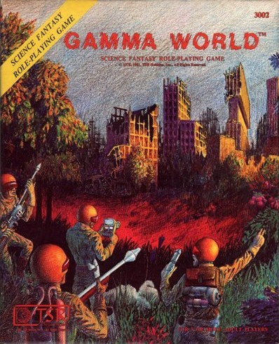 Gamma World Science Fantasy Role-Playing Game (1st edition boxed set)
