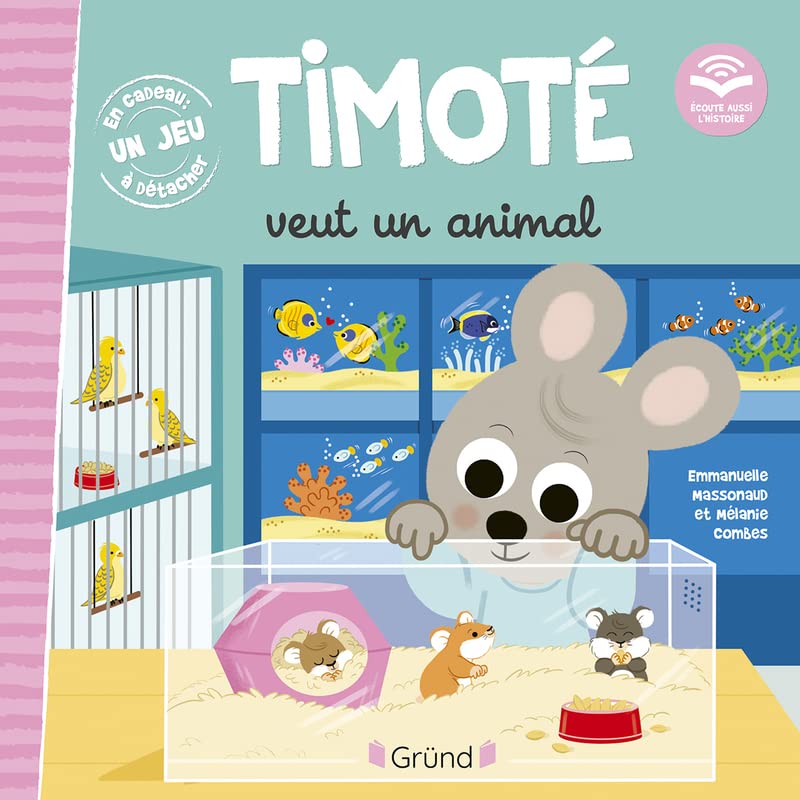Timoté veut un animal (Paperback)
