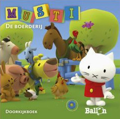 Musti doorkijkboek de boerderij (Board Book)