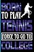 Born TO Play Tennis Force T...