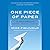 One Piece of Paper: The Simple Approach to Powerful, Personal Leadership