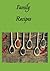 Family Recipes: blank recip...
