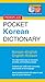 Pocket Korean Dictionary by Seong-Chul Shin