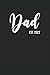 Dad Est. 2022 Notizbuch: No...