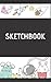 Just Sketch: Blank Pages Sketchbook for Sketching, Writing, Drawing and Have Fun with Funny Aliens on the Cover