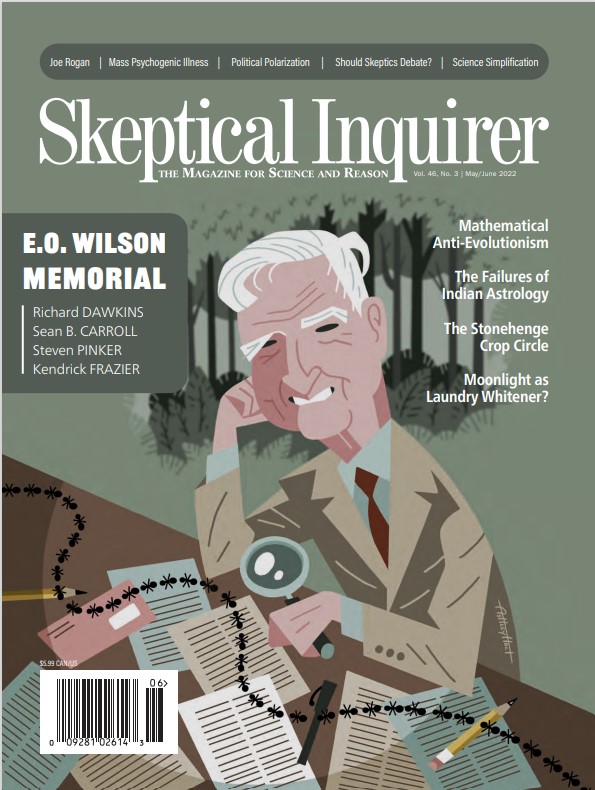 Skeptical Inquirer: E.O. Wilson Memorial, Vol. 46, No. 3, May/June 2022
