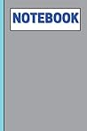 Notebook: Grey cover- Large (8.5 x 11 inches) - 100 Pages: Lined Paper