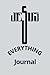 Jesus Over Everything Journal: 120 Page 6x9 Inch Lined Notebook for Developing a Discipline of Journaling for Spiritual Growth