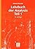 Lehrbuch der Analysis. Teil 1