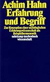 Erfahrung und Begriff: Zur Konzeption einer soziologischen Erfahrungswissenschaft als Beispielhermeneutik (Suhrkamp Taschenbuch Wissenschaft) (German Edition)